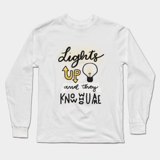 Lights Up Lycris Long Sleeve T-Shirt